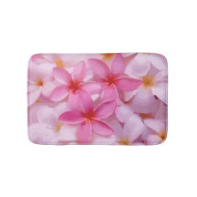 Padrão de Flor de Plumeria Rosa