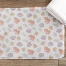 Padrão de Folha de Folha de Pastel Suave | outono 