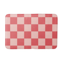 Padrão de Gingham Vermelhos Rosa Verificado