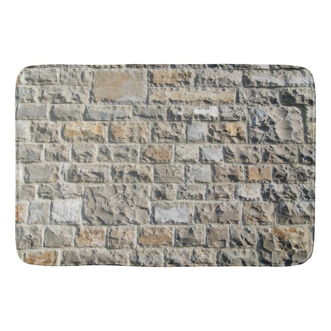 Tapete De Banheiro Padrão de Stony (Frente)