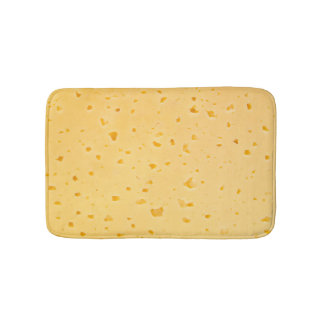Tapete De Banheiro Padrão de Textura de Queijo