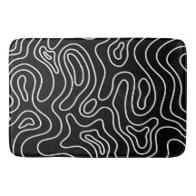Padrão de textura geométrica preto e branco