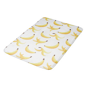 Tapete De Banheiro Padrão divertido de festa com piadas de banana col
