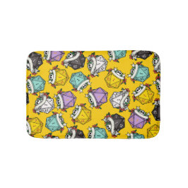 Tapete De Banheiro Padrão do Conjunto de Dados D20