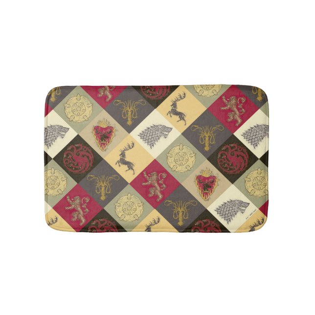 Tapete De Banheiro Padrão do Game of Thrones Sigil (frente)