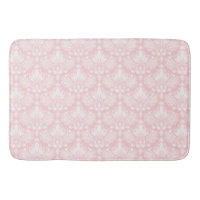 Padrão dos damascos florais cor-de-rosa branco e p