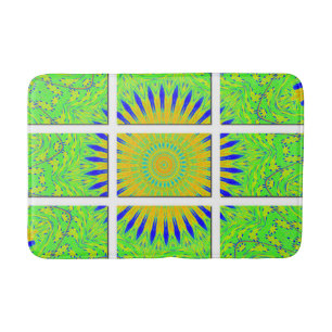 Tapete De Banheiro Padrão étnico maia tribal Bath Mats