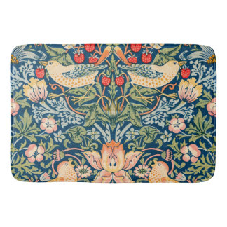 Tapete De Banheiro Padrão Floral William Morris Strawberry Thief