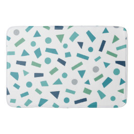 Tapete De Banheiro Padrão Geométrico Retroativo - Design de Estilo Me