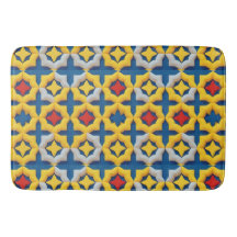 Padrão Geométrico Vibrante com Cores Negrito