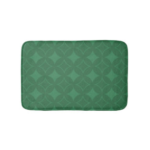 Tapete De Banheiro Padrão Green Shippo