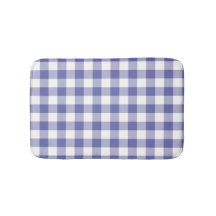 Padrão Moderno Xadrez Azul Periwinkle    