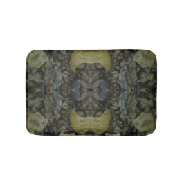 Tapete De Banheiro Padrão Oval Banded Agate Gemstone Quatro Parte