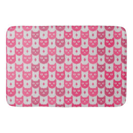 Tapete De Banheiro Padrão rosa icat ikat