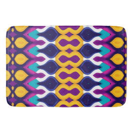 Tapete De Banheiro Padrão simétrico engraçado