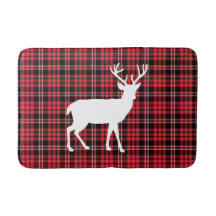 Padrão Xadrez Tartan Vermelho Clássico