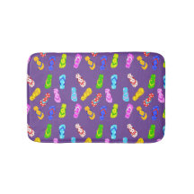 Padrões de Sacudir inchado coloridos púrpura