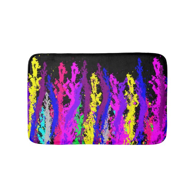 Tapete De Banheiro Paint Strands (frente)