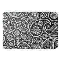 Paisley Pattern, Persa Paisley, Preto e Branco