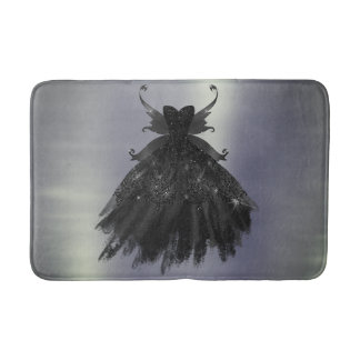 Tapete De Banheiro Palhaço preto de fada gótica | Gótico Vampiro Glam