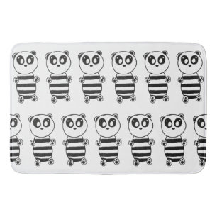 Tapete De Banheiro Panda Kids