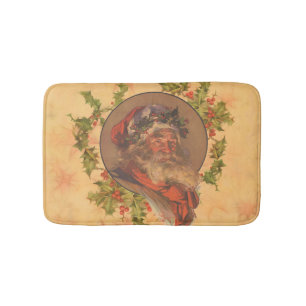 Tapete De Banheiro Papai Noel Antigo Vitoriano Leyendecker