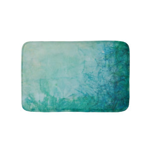 Tapete De Banheiro Papel com abstrato azul, verde, e preto da pintura