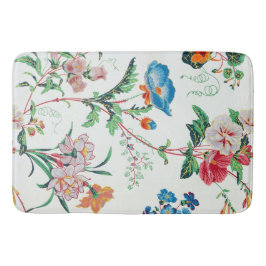 Tapete De Banheiro Papel de parede antigo floral França 1830