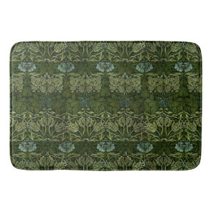 Tapete De Banheiro Papel de Parede Tulipa Rosa Verde Grande William M