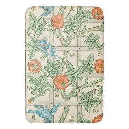 Tapete De Banheiro Papel de Parede Vitoriano Treliça William Morris