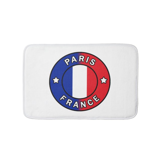 Tapete De Banheiro Paris França (frente)