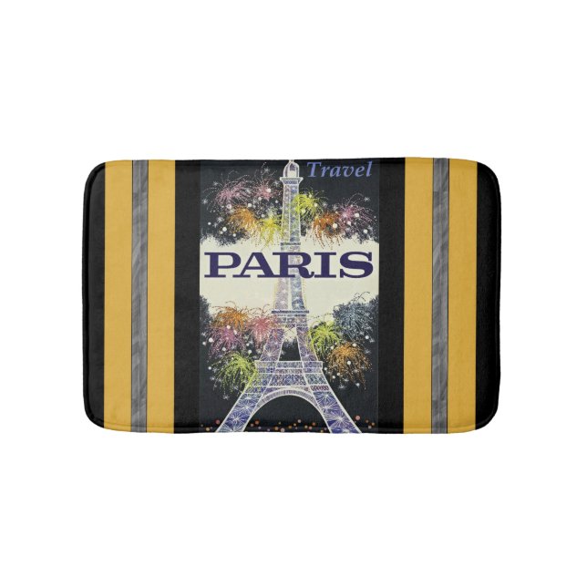 Tapete De Banheiro Paris: Poster Bath Mat (frente)