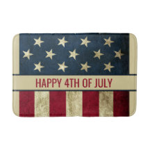 Partido Vintage American Flag 4 De Julho