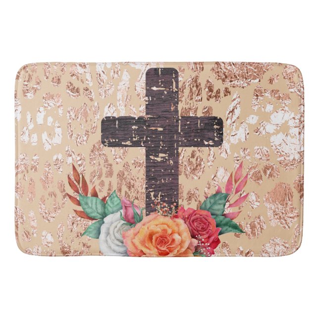 Tapete De Banheiro Páscoa Cristã Jesus Batista Amor Católico (Frente)