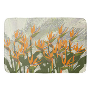 Tapete De Banheiro Pássaro de Paraíso Bathmat