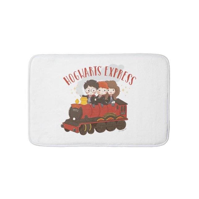 Tapete De Banheiro Passeio Chibi HOGWARTS EXPRESS™ (frente)