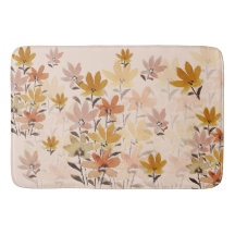 Pastel Boho Mostarda Amarelo Flores Silvestres