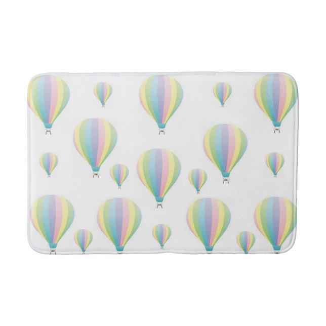 Tapete De Banheiro Pastel Parachutes Bathroom Mat (Frente)