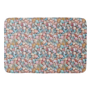 Tapete De Banheiro Pastel Pebbles Mat