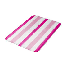 Pastel Pink Bright Pink White Summer Stripes