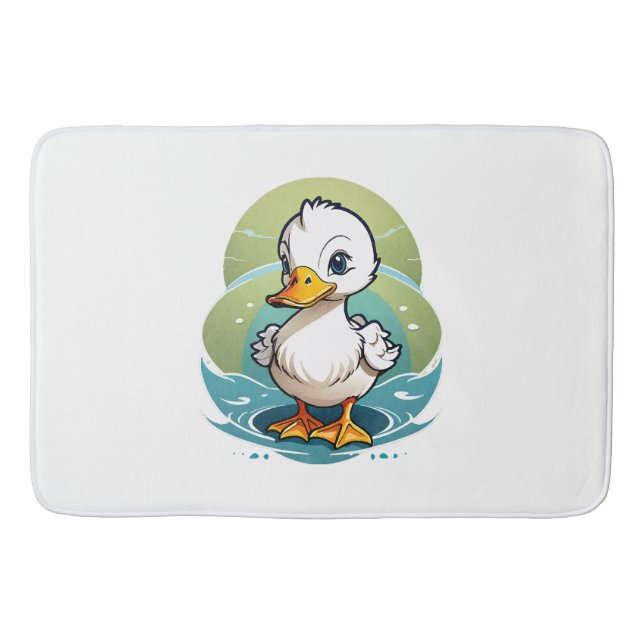 Tapete De Banheiro pato-branco (Frente)