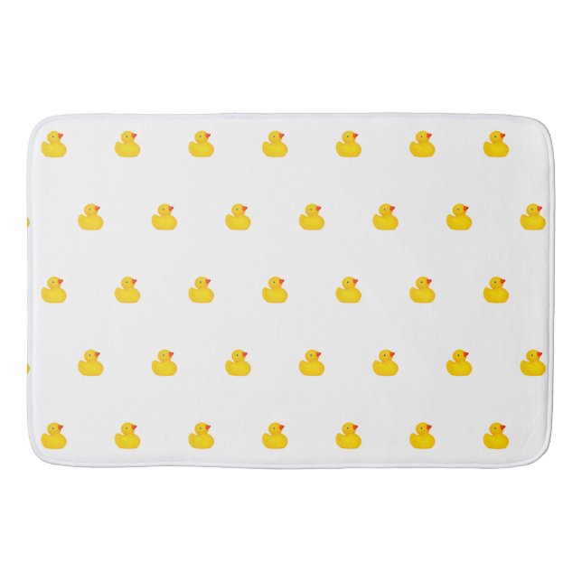 Tapete De Banheiro Patos de borracha Pato de luxo Mats Bath Mat (Frente)