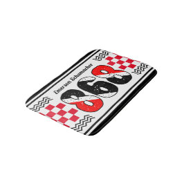 Tapete De Banheiro PATRIOTIC 868 Seu Nome | Sinalizador verificado em