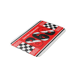 Tapete De Banheiro PATRIOTIC 868 Seu Nome | Sinalizador verificado em