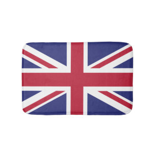 Tapete De Banheiro Patriotic United Kingdom Flag