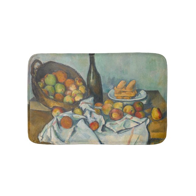 Tapete De Banheiro Paul Cezanne - A Cesta de Maçãs (frente)