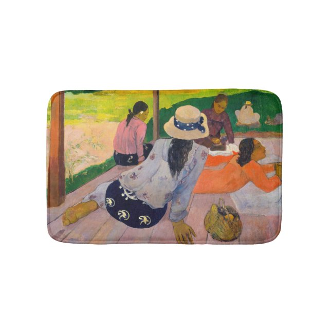 Tapete De Banheiro Paul Gauguin - A Siesta (frente)