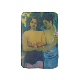 Tapete De Banheiro Paul Gauguin - Duas Mulheres Tahitianas