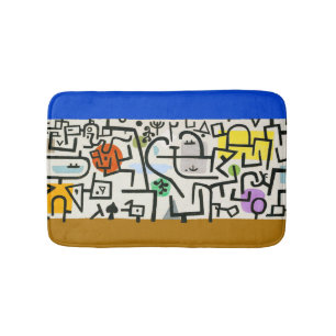 Tapete De Banheiro Paul Klee Rich Harbor Abstrato Expressionismo