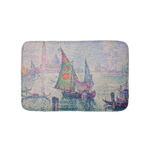 Tapete De Banheiro Paul Signac - A vela verde